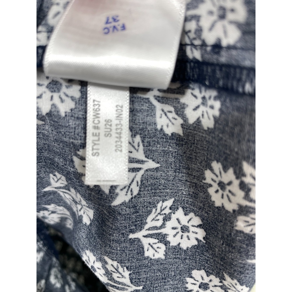 J.Crew Willa Midi Dress Size 8 Navy Blue Floral Tiered Pockets MSRP $158 NWT - Picture 6 of 10
